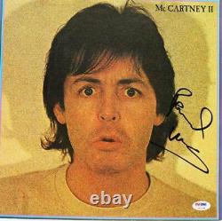 Paul Mccartney The Beatles Signed Album Cover Auto Graded 10! PSA/DNA #U01344