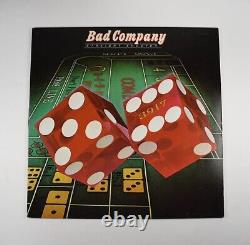 Paul Rodgers Bad Company Autographed Signed Album LP Record Authentic JSA COA