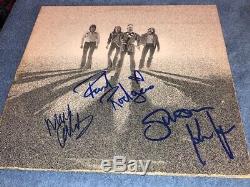 Paul Rodgers Simon Kirke & Mick Ralphs Signed Bad Company Burnin Sky Album LP