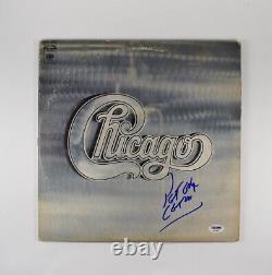 Peter Cetera Chicago Autographed Signed Album LP Record PSA/DNA COA