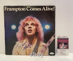 Peter Frampton Signed Frampton Comes Alive Album Vinyl Record JSA COA