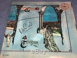 Peter Gabriel Signed Autographed Genesis Trespass Record Album LP