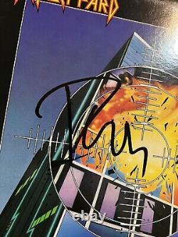 Phil Colleen Def Leppard Signed Autographed Pyromania Vinyl Record Album Proof