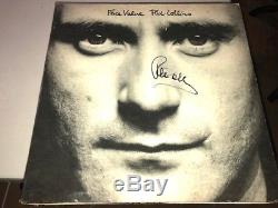 Phil Collins Signed Autographed Face Value Album LP