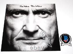 Phil Collins Signed'face Value' Deluxe Vinyl Record Album Genesis Beckett Coa