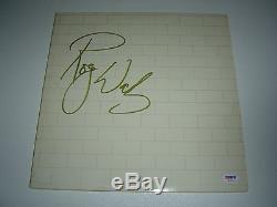 Pink Floyd / Roger Waters Signed''The Wall'' Album Record Cover COA PSA/DNA