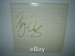 Pink Floyd / Roger Waters Signed''The Wall'' Album Record Cover COA PSA/DNA