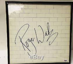 Pink Floyd The Wall Vinyl Record Album Roger Waters Signed PSA/DNA Certified