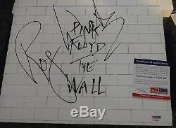 Pink Floyd The Wall signed album with PSA. Autographed by Roger Waters