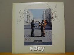 Pink Floyd signed Wish You Were Here album all 4 Mason Wright Gilmour Waters