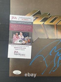 Post Malone Signed Autographed'STONEY' Vinyl Album LP JSA COA White Iverson