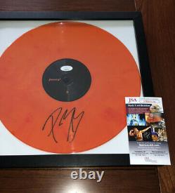 Post Malone Signed Stoney Vinyl Album Record Lp Framed Autograph Jsa Coa