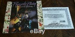Prince Autographed Purple Rain Album 1st Press Release Signed with COA