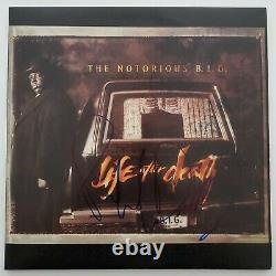Puff Daddy Signed BIG Life After Death Vinyl Record Album Diddy Sean Combs RAD