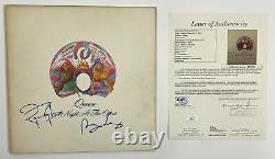 QUEEN BRIAN MAY & ROGER TAYLOR Autograph Signed A Night at the Opera Album Rec