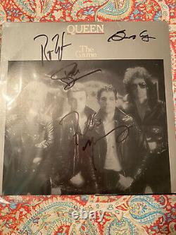 QUEEN Band Signed Vinyl Record Album With COA. Signed By all 4 Band members