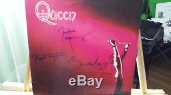 Queen album signed by all 4 Freddie Mercury, Brian May, Roger Taylor & John Deac