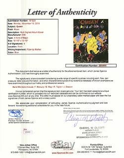 Queen band signed autographed Kind of Magic album! Freddie Mercury! RARE JSA LOA