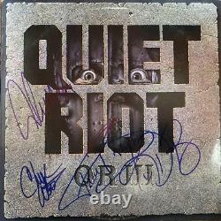Quiet Riot- Record Album Signed by all 4 Band Members
