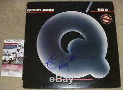 Quincy Jones Authentic Signed The Q Record Album Autographed JSA COA
