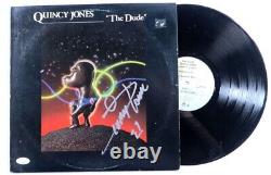 Quincy Jones Signed Autographed Record Album Cover The Dude JSA AL29663