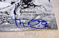 Radiohead Band Signed'a Moon Shaped Pool' Record Album Coa X5 Proof Thom Yorke
