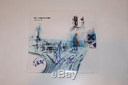 RADIOHEAD BAND SIGNED'OK COMPUTER' RECORD ALBUM COVER WithCOA X4 PROOF JONNY ED