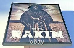 RAKIM Hip Hop Legend SIGNED + FRAMED The Seventh Seal Vinyl Record Album