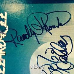 RANDY RHOADS SIGNED ALBUM OZZY OSBOURNE SIGNED COA ORIGINAL ALBUM PROGRAM