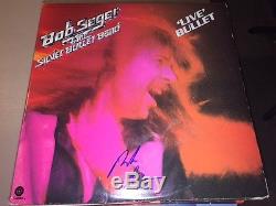 RARE Bob Seger Autographed Signed LIVE BULLET Album LP