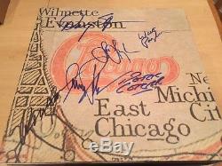 RARE Chicago GROUP Signed Autographed Album LP PETER CETERA ROBERT LAMM ++