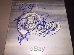 RARE Chicgao GROUP Signed Autographed Album LP CETERA LAMM PANKOW ++