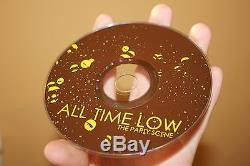 RARE SIGNED ALL TIME LOW The Party Scene CD Emerald Moon Records 2005 Album ATL