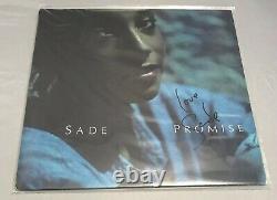 RARE Sade Signed Autographed PROMISES Album LP