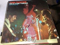 RARE Tina Turner IKE & TINA Signed Autographed COME TOGETHER Album LP