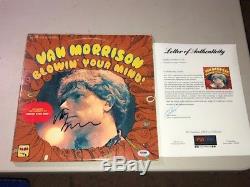 RARE Van Morrison Signed Autographed BLOWIN YOUR MIND Album LP PSA/DNA FULL LOA