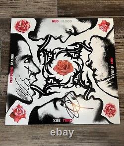 RED HOT CHILI PEPPERS signed vinyl album BLOOD SUGAR SEX MAGIK 1