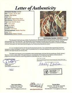 RICK JAMES Autographed DUSTIN OUT OF L SEVEN 1980 Record ALBUM FRAMED RARE! JSA
