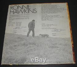 RONNIE HAWKINS SIGNED AUTOGRAPHED IN-PERSON ALBUM JOHN LENNON & YOKO ONO FRIEND