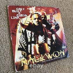 Raekwon Cuban Linx Signed Autographed Record Album Cover Wu-Tang Ghostface