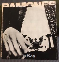 Ramones Ramones record album AUTOGRAPHED, 1st press SASD-7520 Sire 1976
