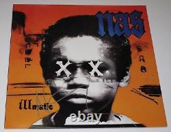 Rapper NAS signed ILLMATIC XX VINYL ALBUM LP EXACT PROOF Nasir Jones JSA