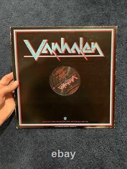 Rare Eddie Van Halen Full Name Signed Van Album with David Lee Roth Beckett COA