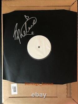 Rare Spice Girls Melanie C Signed Vinyl Lp White Label Test Pressing Promo Album