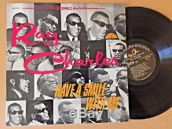Ray Charles Autographed Have A Smile With Me 1964 Record Album