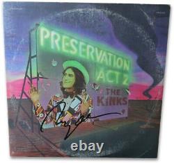 Ray Davies Signed Autographed Album Cover Kinks Preservation Act 2 JSA EE19961