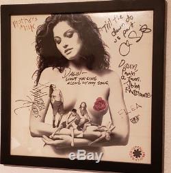 Red Hot Chili Peppers signed framed album. PSA/DNA Certified