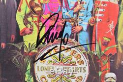 Ringo Starr The Beatles Signed Sgt. Pepper's Album Cover With Vinyl BAS #A70464