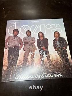 Robby Krieger signed Album LP Waiting For The Sun The Doors Autograph authentic