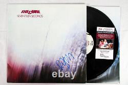 Robert Smith Signed Autographed The Cure SEVENTEEN SECONDS Vinyl Album PROOF JSA